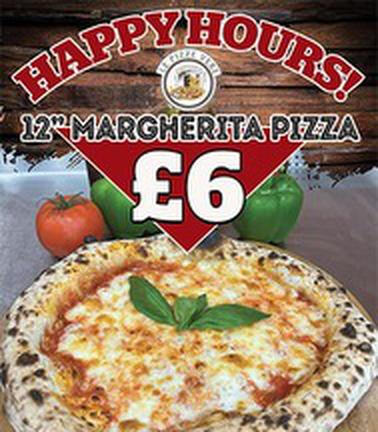 Le Pizze Vere special offer.